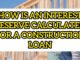 How Is An Interest Reserve Calculated For A Construction Loan, And Why Is It Important