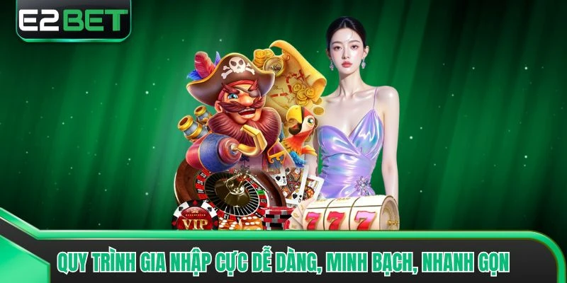 Quy trình gia nhập cực dễ dàng, minh bạch, nhanh gọn