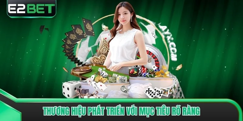 Thương hiệu phát triển với mục tiêu rõ ràng